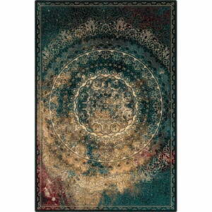 Petróleumkék gyapjú szőnyeg 200x300 cm Ann – Agnella kép