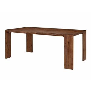 Asztal Denton 245, Barna, 75x90x180cm, Munkalap anyaga, Váz anyaga, Akác kép