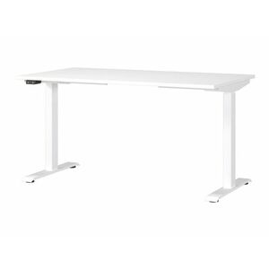 Állítható magasságú íróasztal Sacramento BU110, Elektromos, Állítható magasság, 72.1x140x80cm, Fehér kép