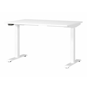 Állítható magasságú íróasztal Sacramento BU112, Elektromos, Állítható magasság, 72.1x120x80cm, Fehér kép