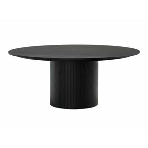Asztal Springfield A120, Fekete, 75cm, Közepes sűrűségű farostlemez kép