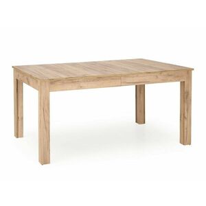 Asztal Houston 691, Craft tölgy, 76x90x160cm, Hosszabbíthatóság, Laminált forgácslap, Közepes sűrűségű farostlemez kép