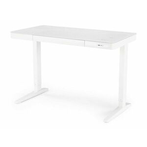 Állítható magasságú íróasztal Houston 1703, Elektromos, Állítható magasság, 77x120x60cm, Fehér kép