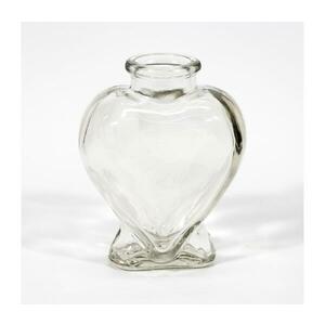 Szív alakú üvegpalack 200 ml átlátszó kép