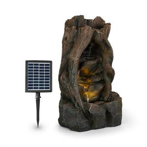 Blumfeldt Magic Tree, napelemes szökőkút, 2, 8 W, polyresin, 5 óra, akkumulátor, LED világítás, fa kinézet kép
