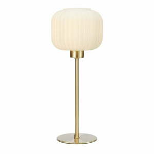 Sober fehér színű sárgaréz asztali lámpa - Markslöjd kép