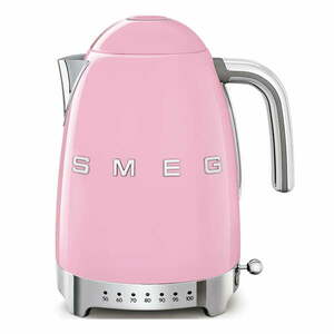 Rózsaszín rozsdamentes acél vízforraló 1, 7 l Retro Style – SMEG kép