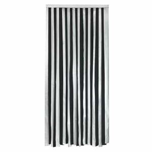 Fekete-ezüstszínű termo függöny ajtóra 90x200 cm – Maximex kép