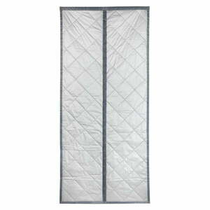 Szürke-ezüstszínű termo függöny ajtóra 80x200 cm – Maximex kép