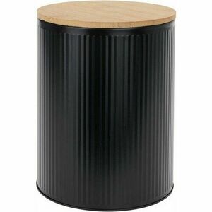 Black fémdoboz bambuszfedéllel 1, 7 l, átmérő 13, 5 cm kép