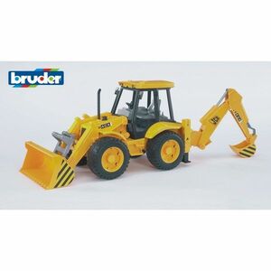 Bruder 02428 Traktor JCB homlokrakodó és kotrógép, 1: 16 kép