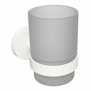 Sapho XR903W X-Round White pohár, tejüveg /fehér kép