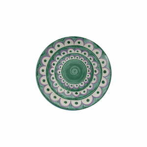 Zöld desszertes porcelán tányér készlet 6 db-os ø 19, 5 cm Tangeri green – Villa Altachiara kép