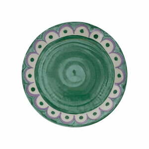 Zöld porcelán tányér készlet 6 db-os ø 27 cm Tangeri green – Villa Altachiara kép