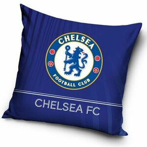 Chelsea FC Blue címer párnahuzat, 40 x 40 cm kép