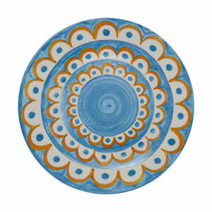 Világoskék desszertes porcelán tányér készlet 6 db-os ø 19, 5 cm Tangeri blue – Villa Altachiara kép