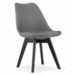 Skandináv stílusú szék, Artool, Mark, PP, fa, grafit és fekete, 4... kép