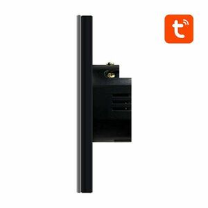 Smart Light Switch ZigBee Avatto ZTS02-EU-B2 2 Way TUYA (black) kép