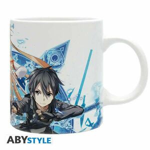 SWORD ART ONLINE - Bögre - 320ml - "Asuna & Kirito Swords" kép