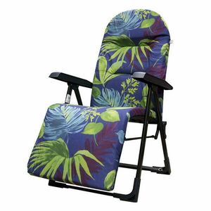 Patio Galaxy Plus összecsukható kerti szék lábtartóval sötét levelek kép