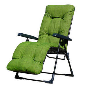 Patio Malaga Plus összecsukható kerti szék lábtartóval zöld kép