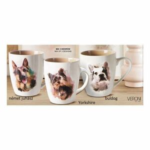 V.B.21977 Dog Art porcelánbögre 360ml kép