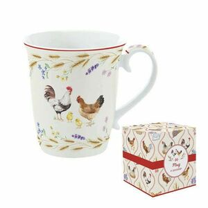 R2S.1171CLIF Porcelánbögre 275ml, dobozban, Country Life kép