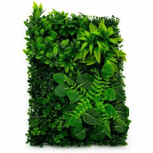 Műnövény panel, változatos növényekkel - 60x40 cm kép