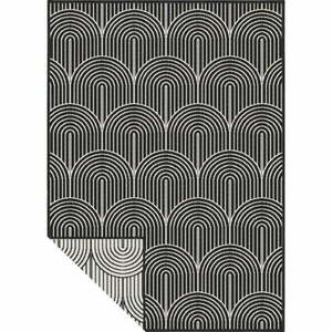 Fekete-fehér kültéri szőnyeg 240x330 cm Pangli Black – Hanse Home kép