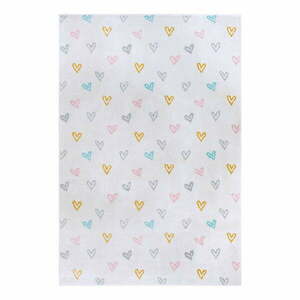 Fehér gyerek szőnyeg 120x170 cm Hearts – Hanse Home kép