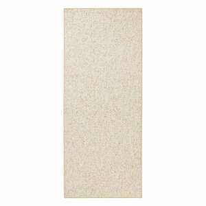 Krémszínű futószőnyeg 80x300 cm Wolly – BT Carpet kép