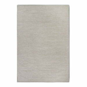 Bézs kézi szövésű gyapjúkeverék szőnyeg 60x90 cm Pradesh Linen White – Elle Decoration kép