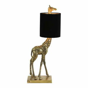 Fekete-bronzszínű asztali lámpa (magasság 61 cm) Giraffe – Light & Living kép