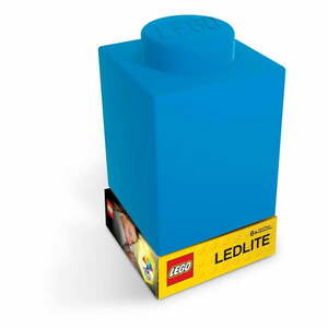 Classic Brick kék szilikon világító éjjeli lámpa - LEGO® kép