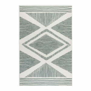 Zöld-krémszínű kültéri szőnyeg 80x150 cm Gemini – Elle Decoration kép