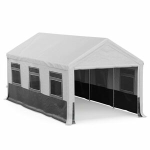 Blumfeldt Party Haven, sátor, 598 x 296 x 280 cm, időjárásálló, acélvázas, egyszerű összeszerelés, oldalfalakkal kép