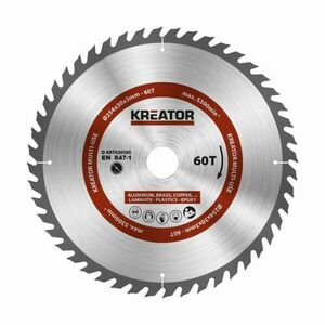 Kreator Fűrészlap univerzális 254 mm 60T kép