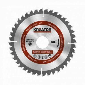 Kreator Univerzális körfűrész tárcsa 160 mm 40 T kép