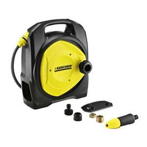 Karcher CR 3.110 Balcony fali Tömlőtartó 2 tömlőcsatlakozóval - fekete-sárga kép