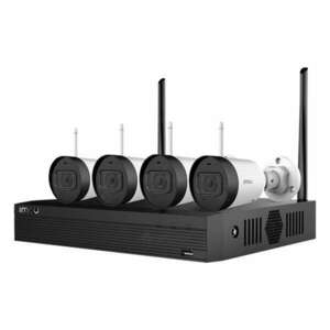 Imou IP wifi csőkamera szett - NVR1104/F22FE kit (4x 2MP-2, 8mm, H265, mikr., FullColor + IR30m; 1x NVR 4csat, 1TB HDD) kép