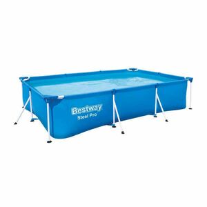 Bestway Steel Pro Ground Pool 300x201x66cm Fémvázas medence vízforgatóval és szűrőbetéttel (CH56411) - kék kép