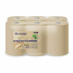 Lucart L-One Eco Natural 180m toalettpapír, 2réteg, belső/pont, laponkénti adagolású kép