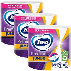 Zewa Premium Jumbo 3 rétegű Papírtörlő 3x1 tekercs kép