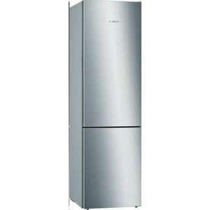 Bosch KGE394LCA Alulfagyasztós hűtőszekrény, 343L, M: 201, LowFrost, SuperCooling, C energiaosztály, Inox kép