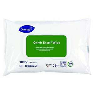 OXIVIR Tisztító- és fertőtlenítő kendő, 100 db, OXIVIR kép