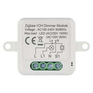 GoSmart fényerőszabályozó modul IP-2111DZ, ZigBee, 1 csatornás kép