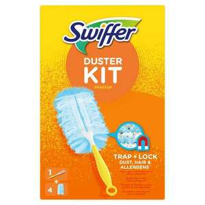 Swiffer Trap & Lock Portalanító Készlet 1db Nyél + 4db Utántöltő kép