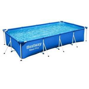 Bestway Steel Pro Ground Pool 400x211x81cm Fémvázas medence vízforgatóval és szűrőbetéttel (CH56424) - kék kép