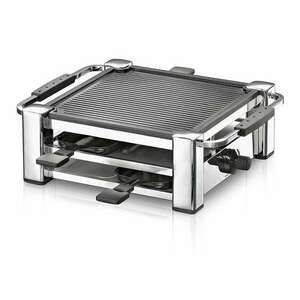 Rommelsbacher Raclette RCC 1000 Fashion Elektromos grillsütő - Inox kép