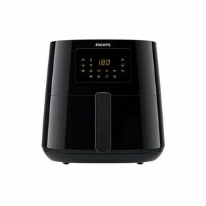 Philips Essential HD9280/70 olajsütő Normál 6, 2 L 2000 W Meleglevegős sütő Fekete, Ezüst kép